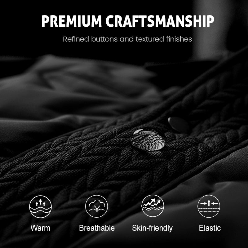 Men's Vintage Chic Warm Lapel Padded Coat✈️Free shipping