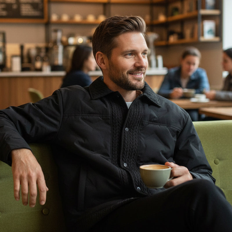 Men's Vintage Chic Warm Lapel Padded Coat✈️Free shipping