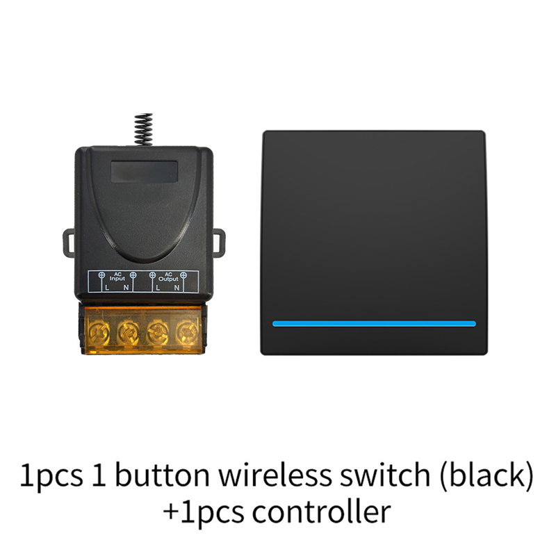 30A High-Power Wireless Remote Control Switch Kit