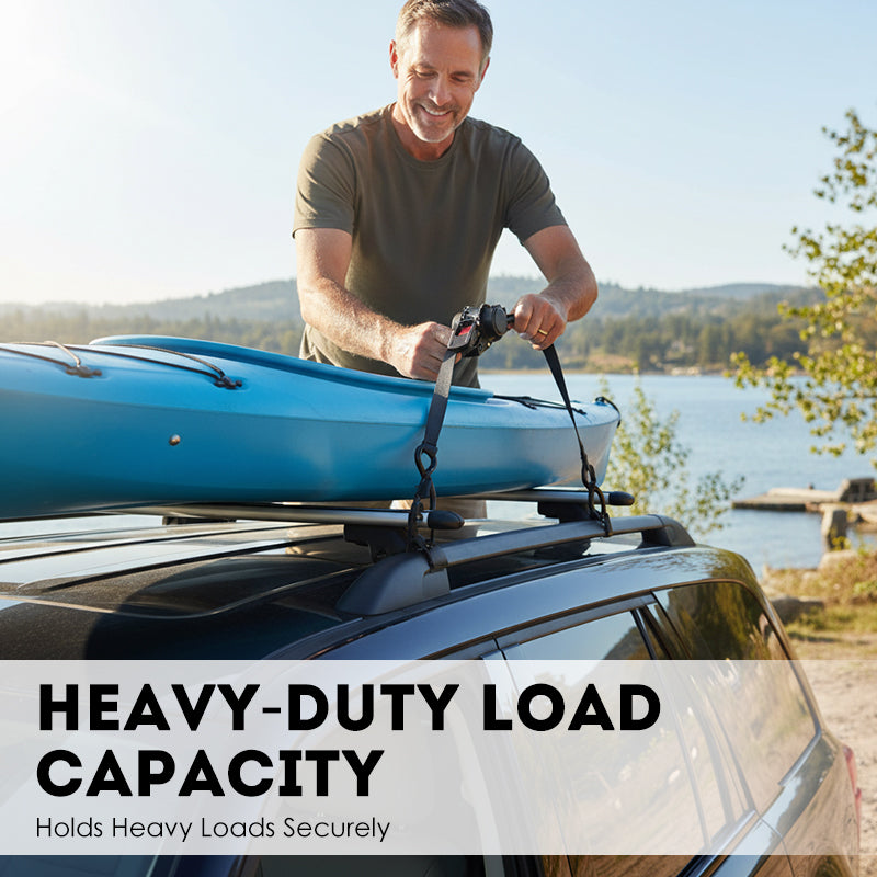 🔧🔒 Auto-Retractable Ratchet Strap — Secure Your Load Every Time! 🚚