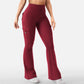 💖New Arrival 50% OFF💖—Women's High-Waist Flared Yoga Pants with Pockets