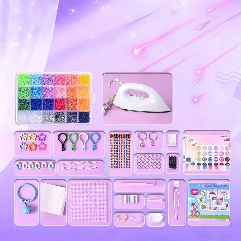 Complete 96-Color Fuse Bead Craft Kit