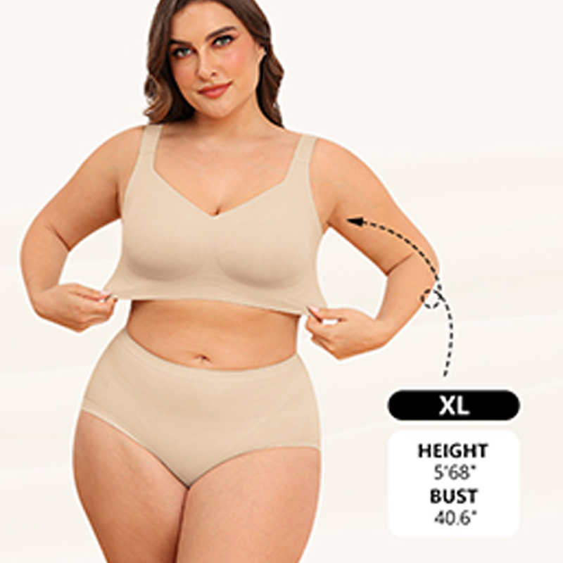 🎉LAST DAY SALE -50% OFF💖 Women's Seamless Full Coverage Wireless Bra