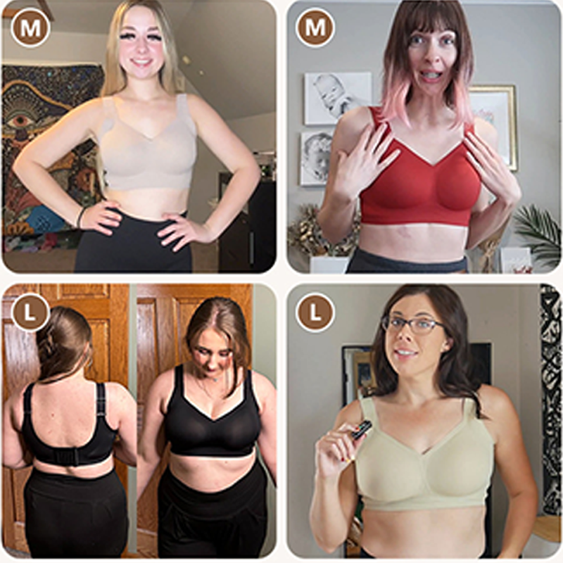 🎉LAST DAY SALE -50% OFF💖 Women's Seamless Full Coverage Wireless Bra