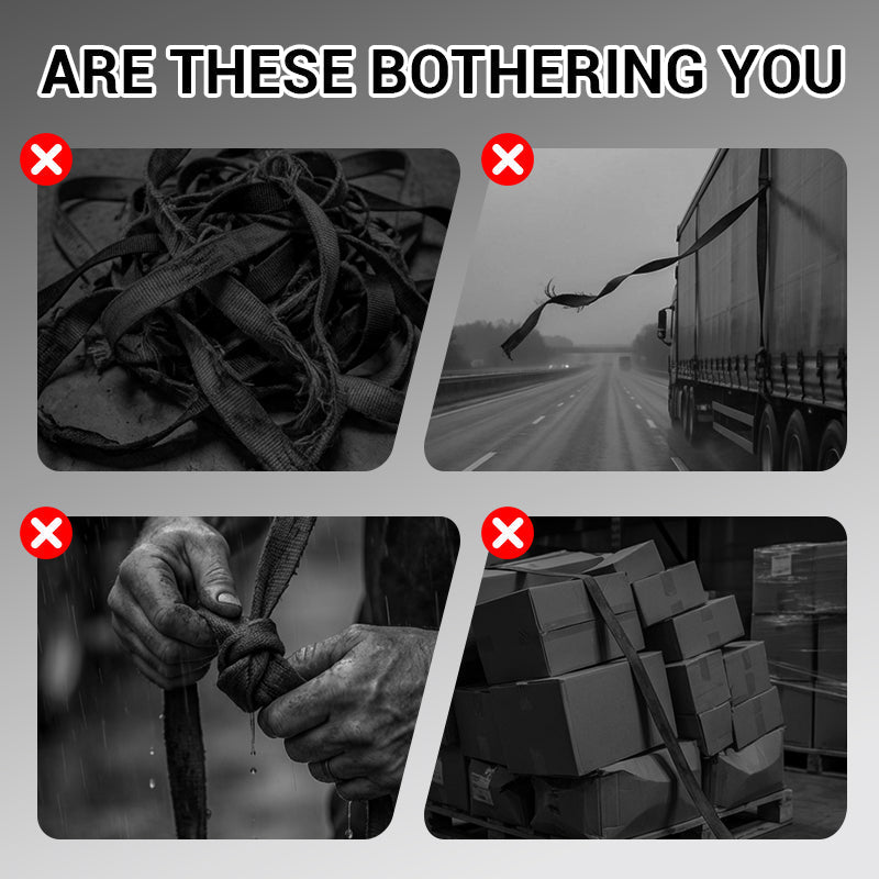 Retractable Cargo Tie-Down Straps for Cars