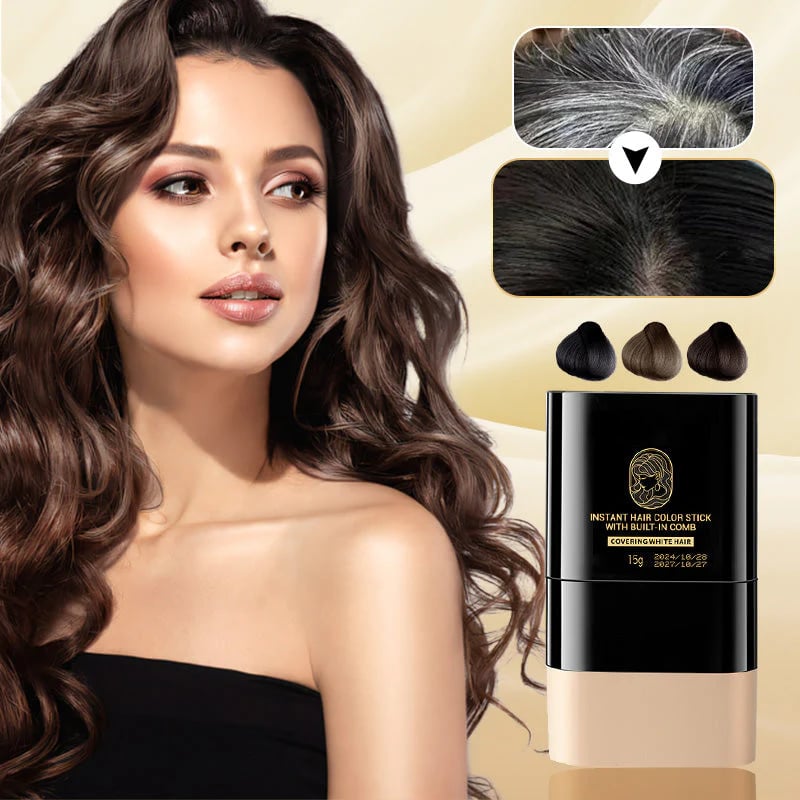 ⏰50% OFF!!✨Instant Hair Colour Stick with Built-In Comb🔥