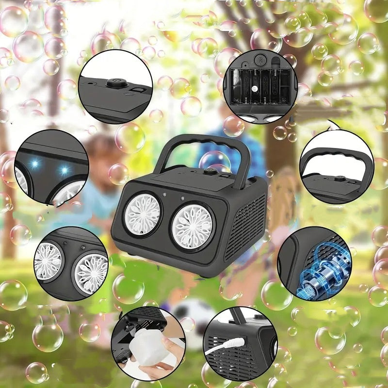 🫧Limited-time Offer: 50% OFF!— Handheld Multi-hole Bubble Machine