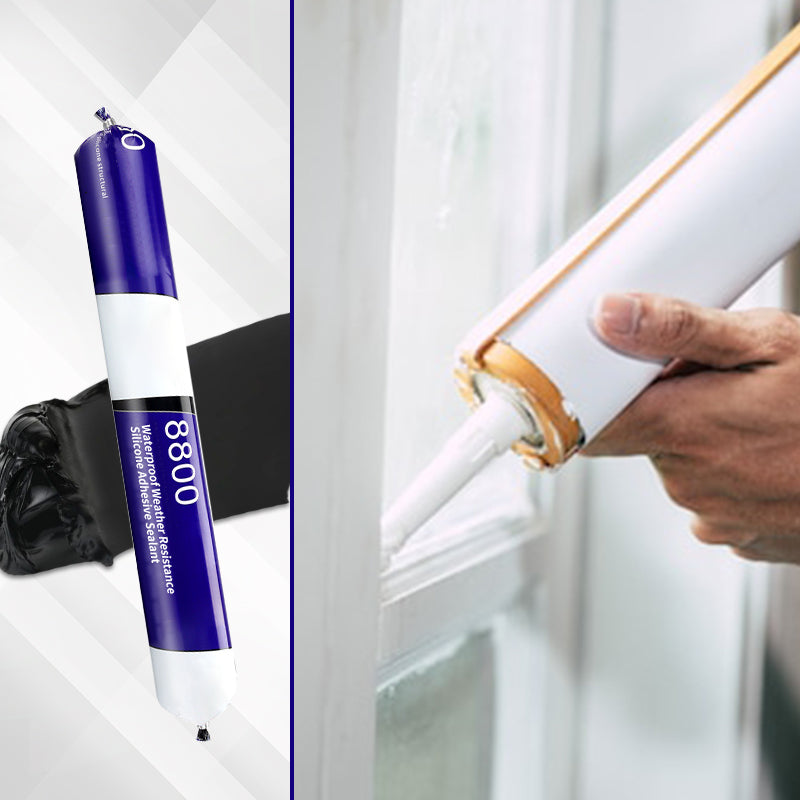 ⏳🔥LIMITED-TIME 50% OFF! ⏰Waterproof Weather Resistance Silicone Adhesive Sealant🧱