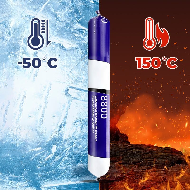 ⏳🔥LIMITED-TIME 50% OFF! ⏰Waterproof Weather Resistance Silicone Adhesive Sealant🧱