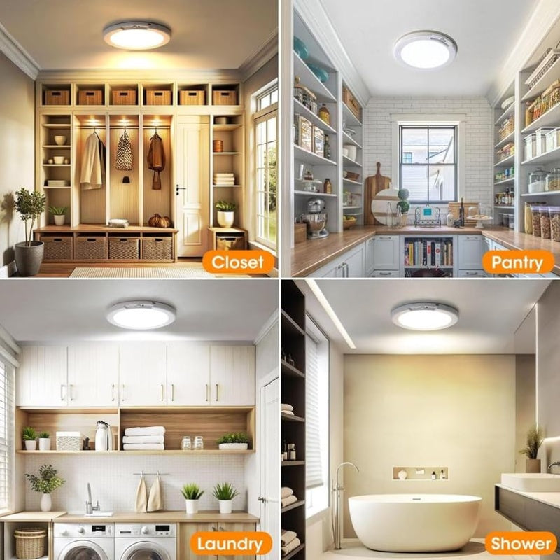 🔥Limited-time 49% off offer!💡Magnetic Motion Sensor Ceiling Light with Remote✨