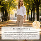 Women's High-Waist Wide-Leg Solid Color Trousers