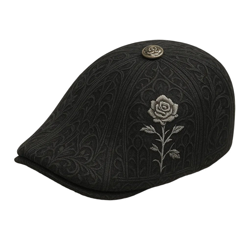 🔥🎁New arrival 50% OFF🔥Skull & Thorn Flat Cap