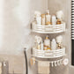 🥳HOT SALE🥳🛁 Conquer Tight Corners! No-Drill Triangle Basket Suction Cup Mounted, Strong Hold, Your Space Magician🧽