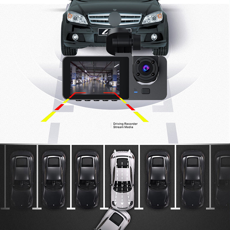 1080P Dash Cam Set for Vehicle Security