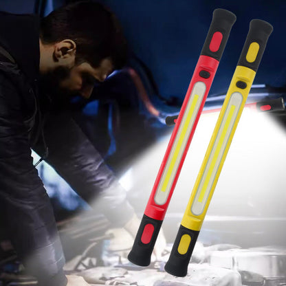 📢📢50% OFF !! ⏰3000LM LED Work Light – Magnetic + hook, 5200mAh battery, 360° rotation. Type‑C fast charge. Bright as day anywhere! 🔋✨