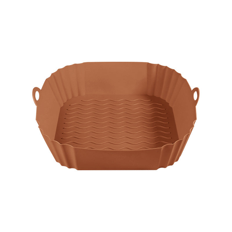 📢📢50% OFF !! ⏰Bake & Crisp Instantly! Reusable Silicone Air Fryer Liner