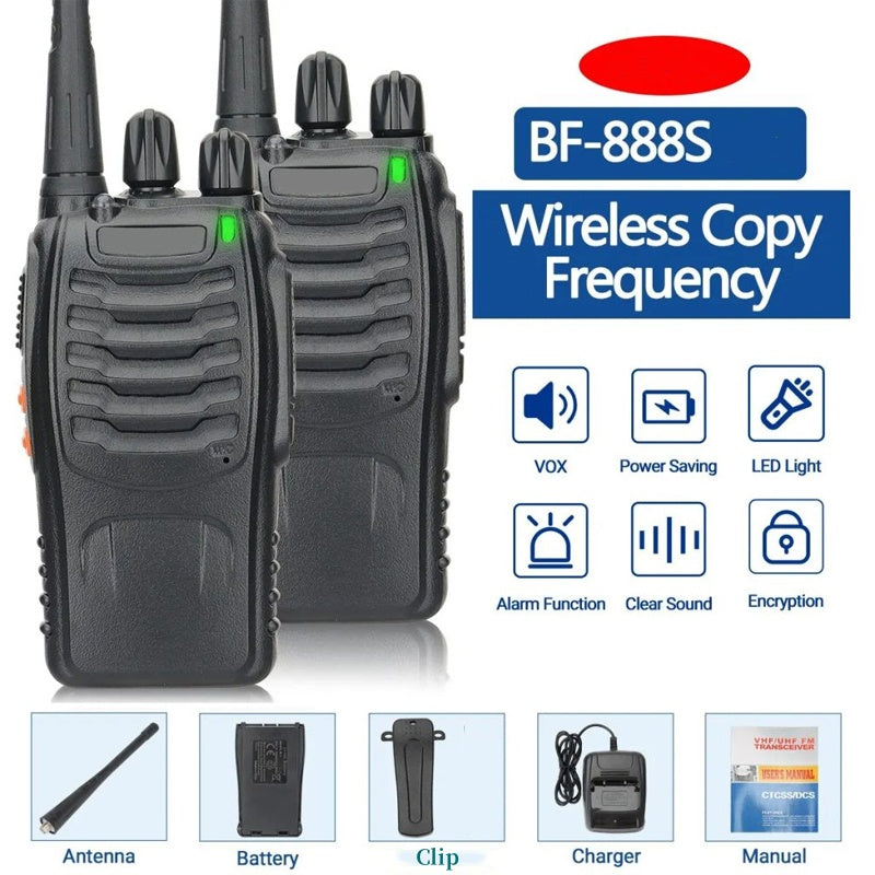 MT10 Long Range Rechargeable Walkie Talkie