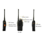MT10 Long Range Rechargeable Walkie Talkie