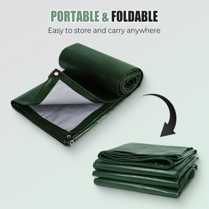 ⛱️ 50% OFF NOW ! ⚡ UV Waterproof Tarp – Sun Protection Coating, Tear-Resistant Material, All-Weather Use 🌧️