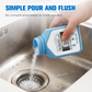🧴Powerful Sink & Drain Cleaner, Heavy Duty Unblocker Liquid, Kitchen Pipe Dredging Agent for Household Soap Scum & Clogged Drains