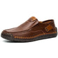 💎Classic Men’s Slip-On Leather Shoes – Premium Calfskin, All-Day Comfort & Effortless Style