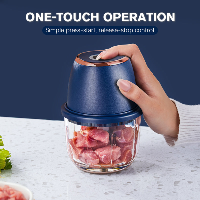 ⚡ 50% OFF NOW! 🥕 Powerful Large-Capacity Electric Food Chopper – 1000W Motor, 2L BPA-Free Bowl & One-Touch Pulse Operation 🍃
