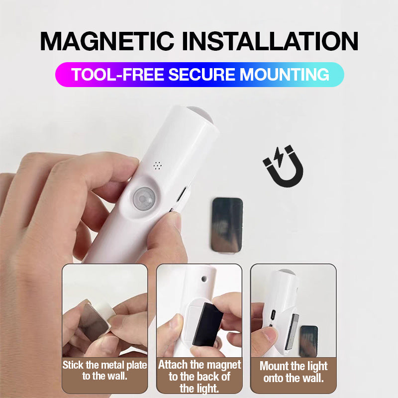 💐50% OFF ! RGB Magnetic Ambient Lamp – Dimmable Colors, Strong Magnet 🎨🧲