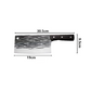 JUWIL Premium Carbon Steel Cutlery – Handmade Serbian Hacka for Kitchen, Grill & Outdoor