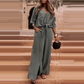 👗New arrival 50% OFF!🥰Women's Elegant Solid Color 2-Piece Set