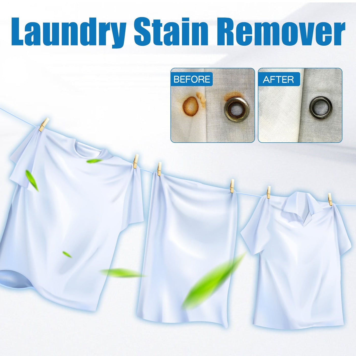 🏆 Last Day Special Price £7.99 ! 💐🔥Buy 2 Get 1 Free🔥Powerful Laundry Stain Remover Spray