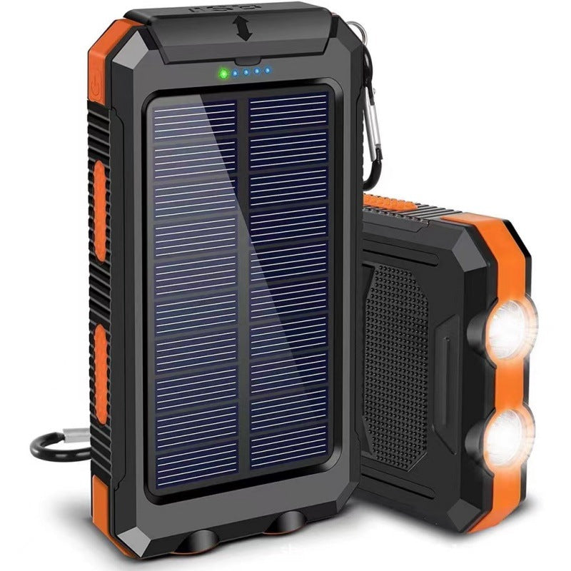 ☀️ LIMITED-TIME 50% OFF! 🔦 Portable Solar Power Bank – Solar Charging, Dual LED Lights, Outdoor Ready ✨