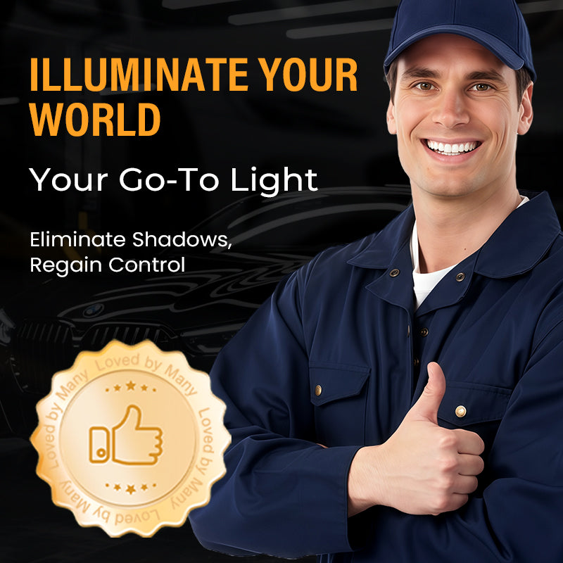 💡Magnetic & Rechargeable LED Work Light