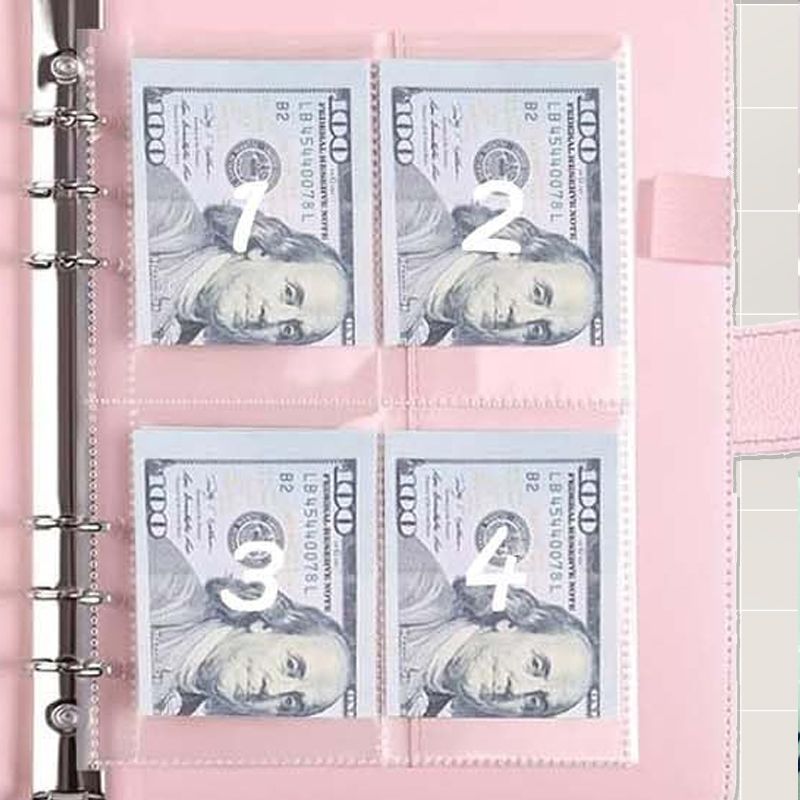100-day Money-saving Envelope Challenge Binder