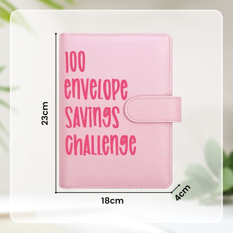 100-day Money-saving Envelope Challenge Binder