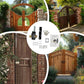 50/70mm Long Throw Gate Lock with 5 Keys