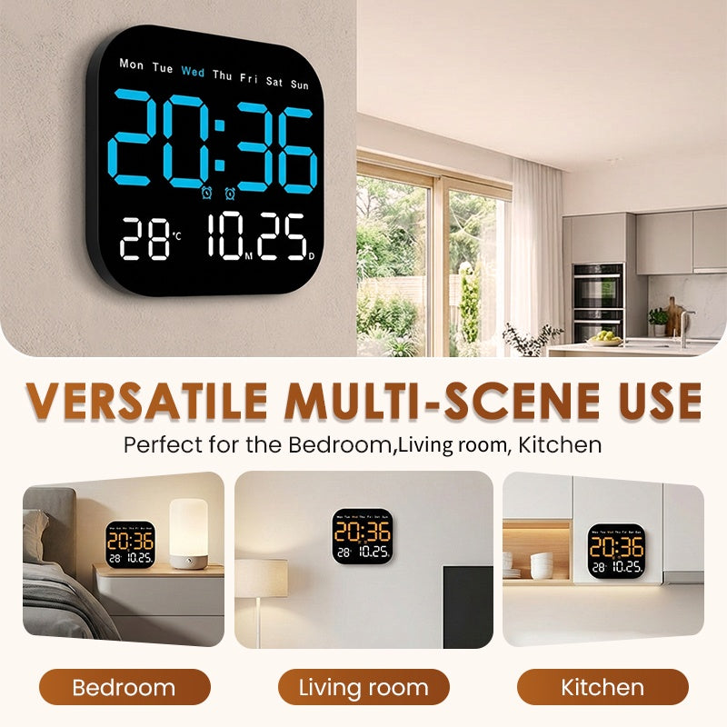📢📢50% OFF !!!⏰Multifunctional Digital Alarm Clock for Home & Office