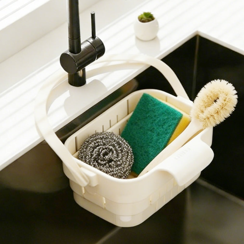🍅Collapsible Faucet-Hanging Sink Strainer Basket