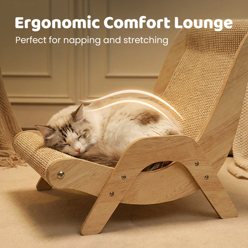 🐱 50% OFF NOW! ⏰ 2-in-1 Sisal Cat Scratching Lounger – Scratching & Lounging, Durable Sisal & Space-Saving 🛏️