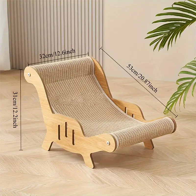 🐱 50% OFF NOW! ⏰ 2-in-1 Sisal Cat Scratching Lounger – Scratching & Lounging, Durable Sisal & Space-Saving 🛏️