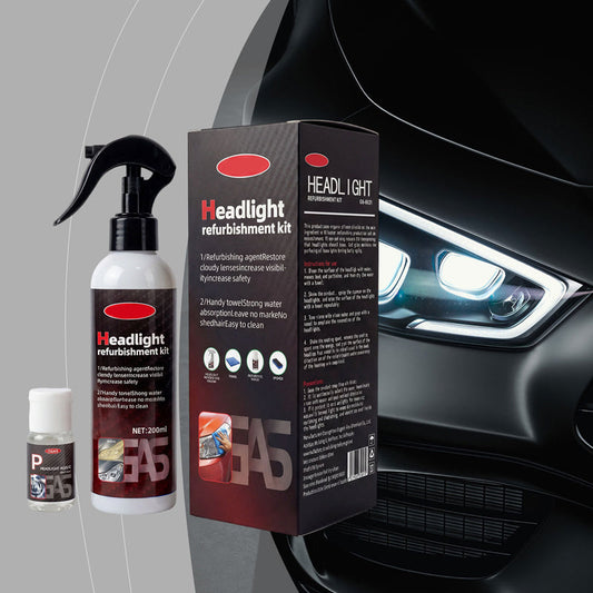 Professional Car Headlight Restoration Kit