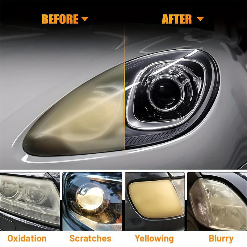 Professional Car Headlight Restoration Kit