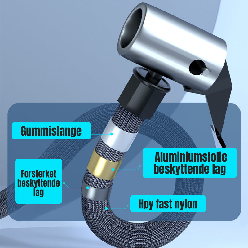 Portable Electric Car Air Pump with Digital Pressure Gauge