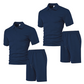 🥳HOT SALE—50% OFF! 🥳💞Men's Diamond Print 2-Piece Set – Ready in seconds! Soft, breathable top with easy shorts. No fuss, just style. Perfect for garden BBQs or coffee dates. ☀️👕