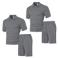 🥳HOT SALE—50% OFF! 🥳💞Men's Diamond Print 2-Piece Set – Ready in seconds! Soft, breathable top with easy shorts. No fuss, just style. Perfect for garden BBQs or coffee dates. ☀️👕