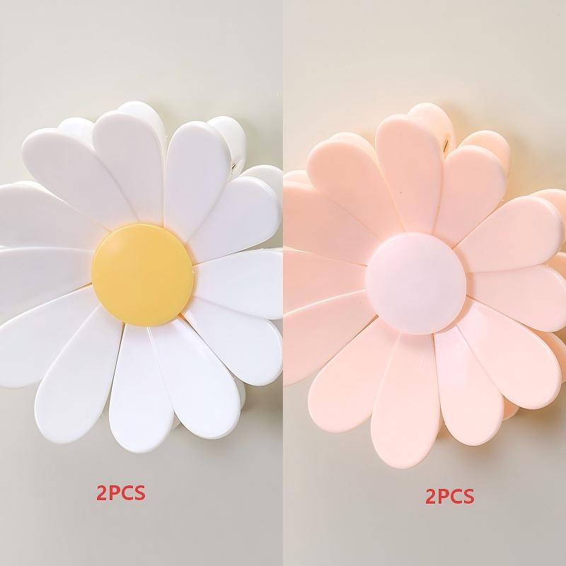 🏆 Last Day Special Price £6.99 !🌸Magnetic Daisy Blossom Sealing Clip Set