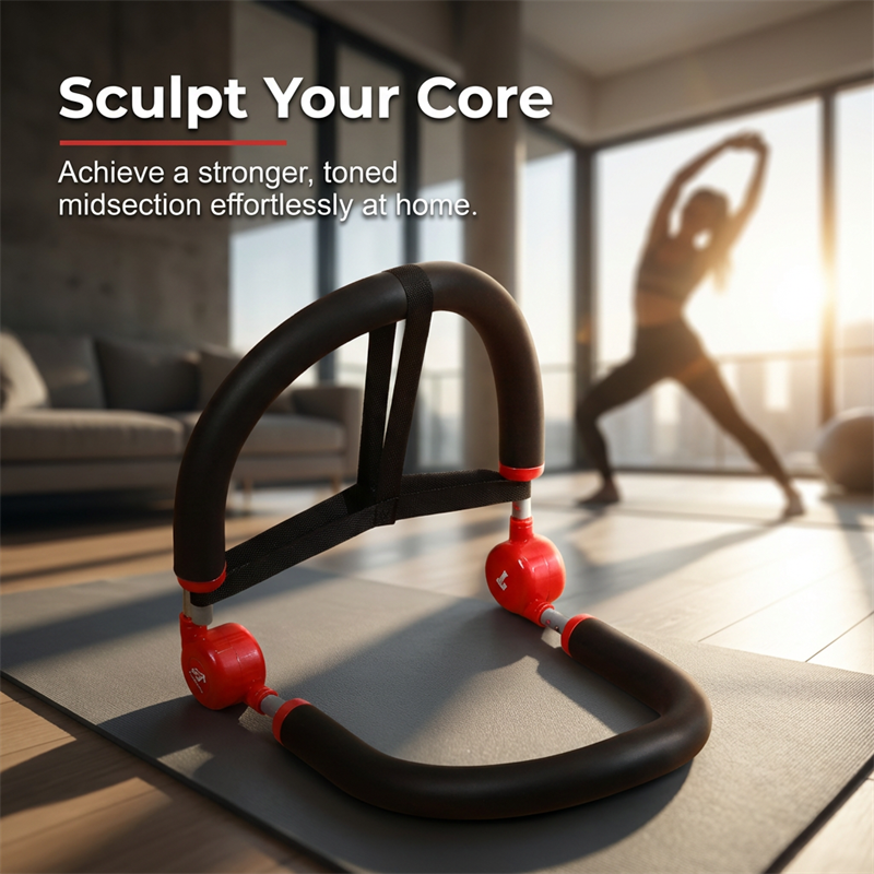🌸 Home Gym Core & Sit-Up Exercise Machine