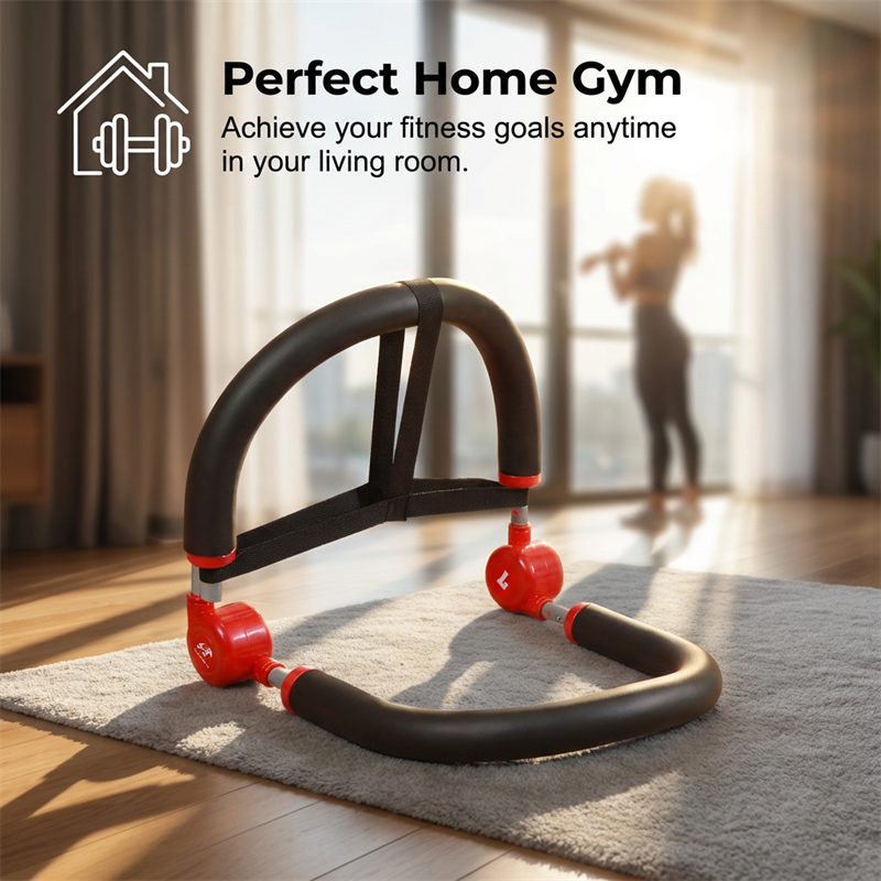🌸 Home Gym Core & Sit-Up Exercise Machine