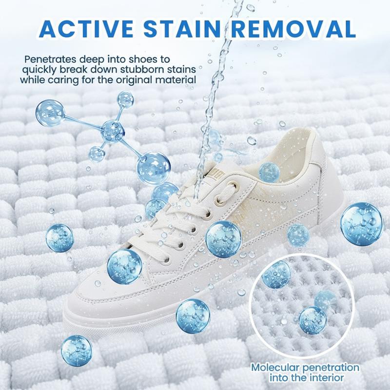 ⏳Limited-time Special Price ￡7.99!!🧼No-Wash Shoe & Leather Cleaner Cream - Stain Remover with Sponge