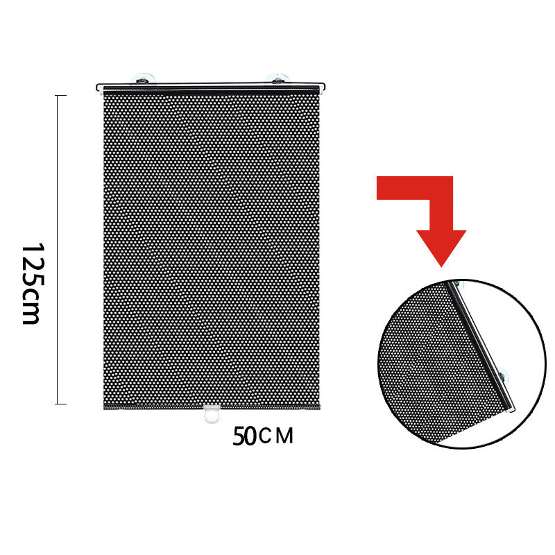 Universal Retractable Car Roller Sunshade