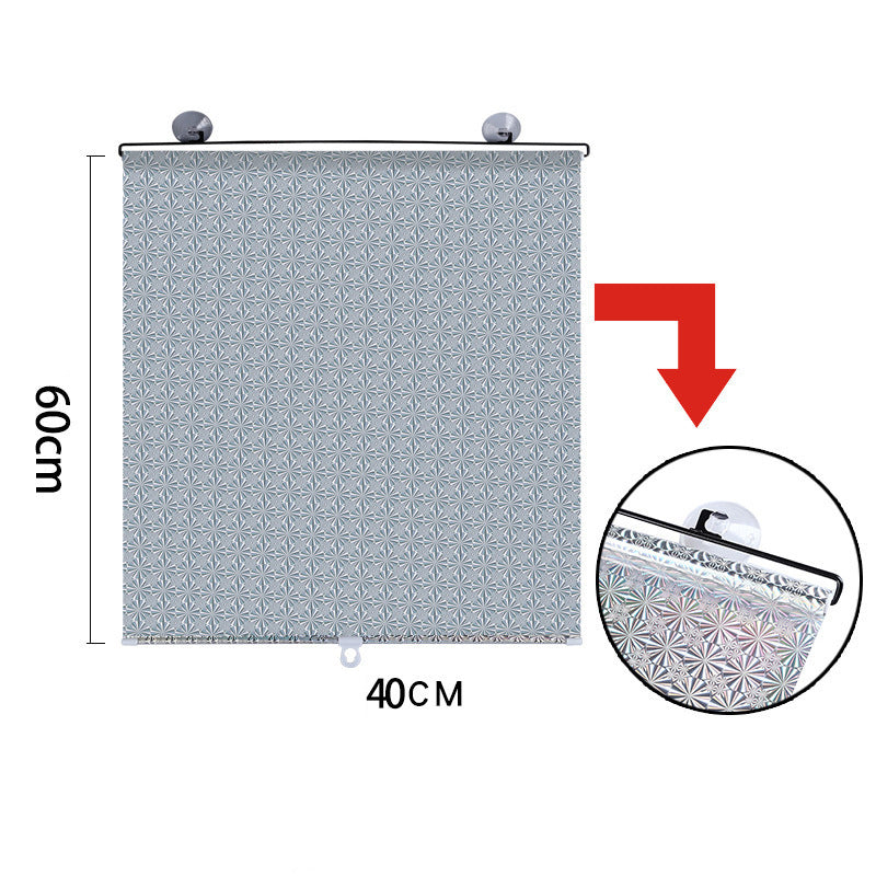 Universal Retractable Car Roller Sunshade
